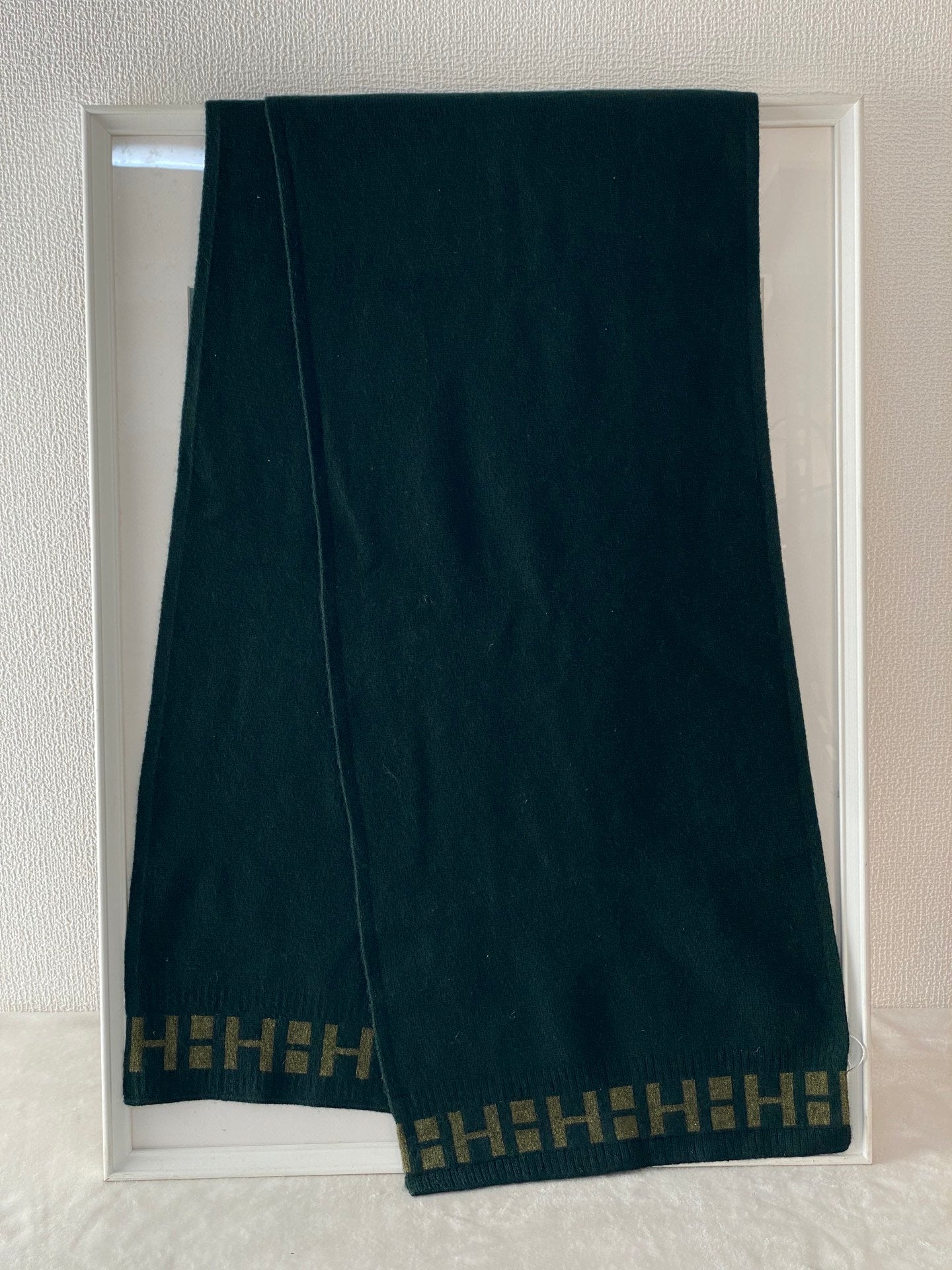 HERMES Cashmere Scarf