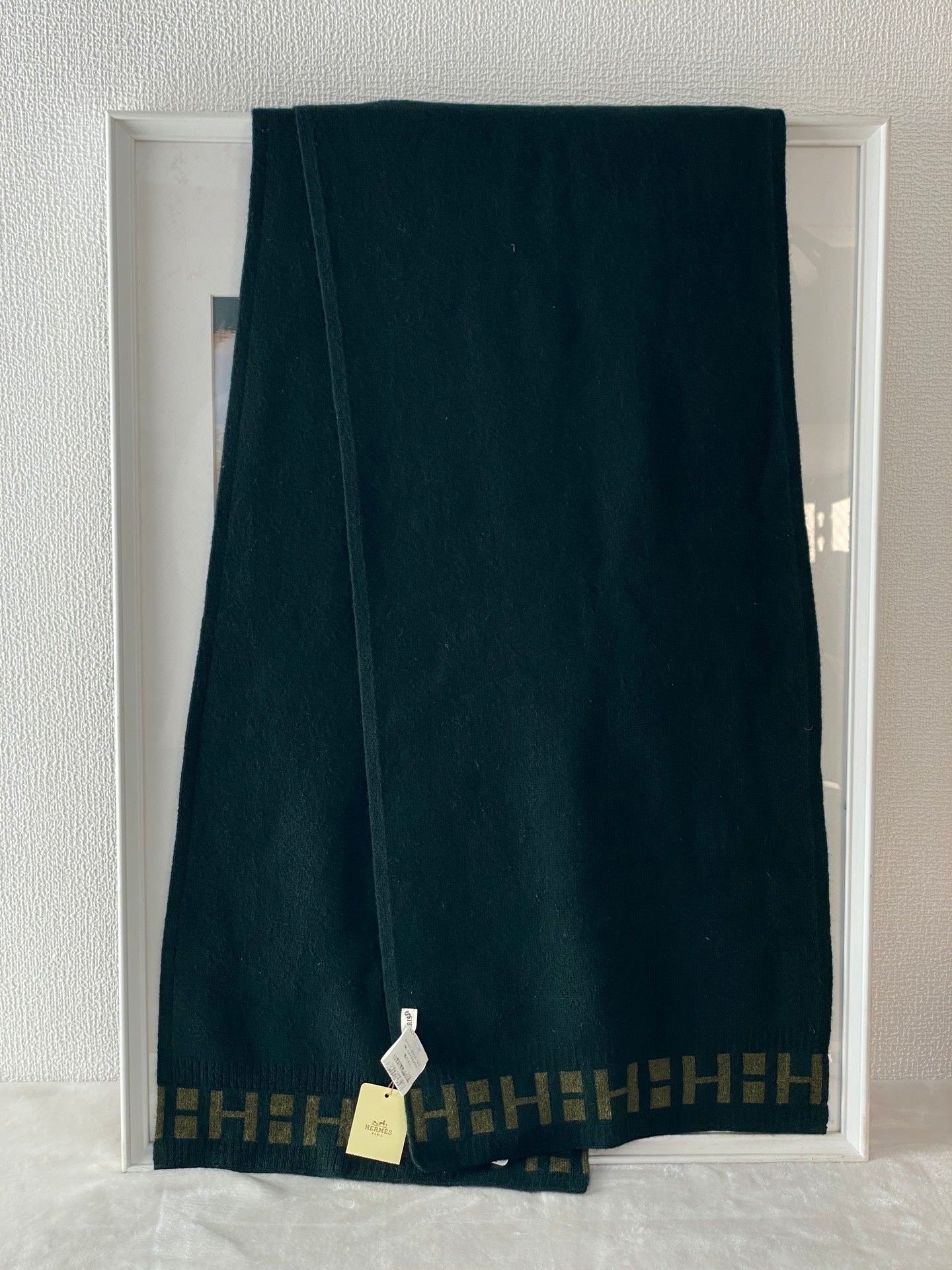 HERMES Cashmere Scarf