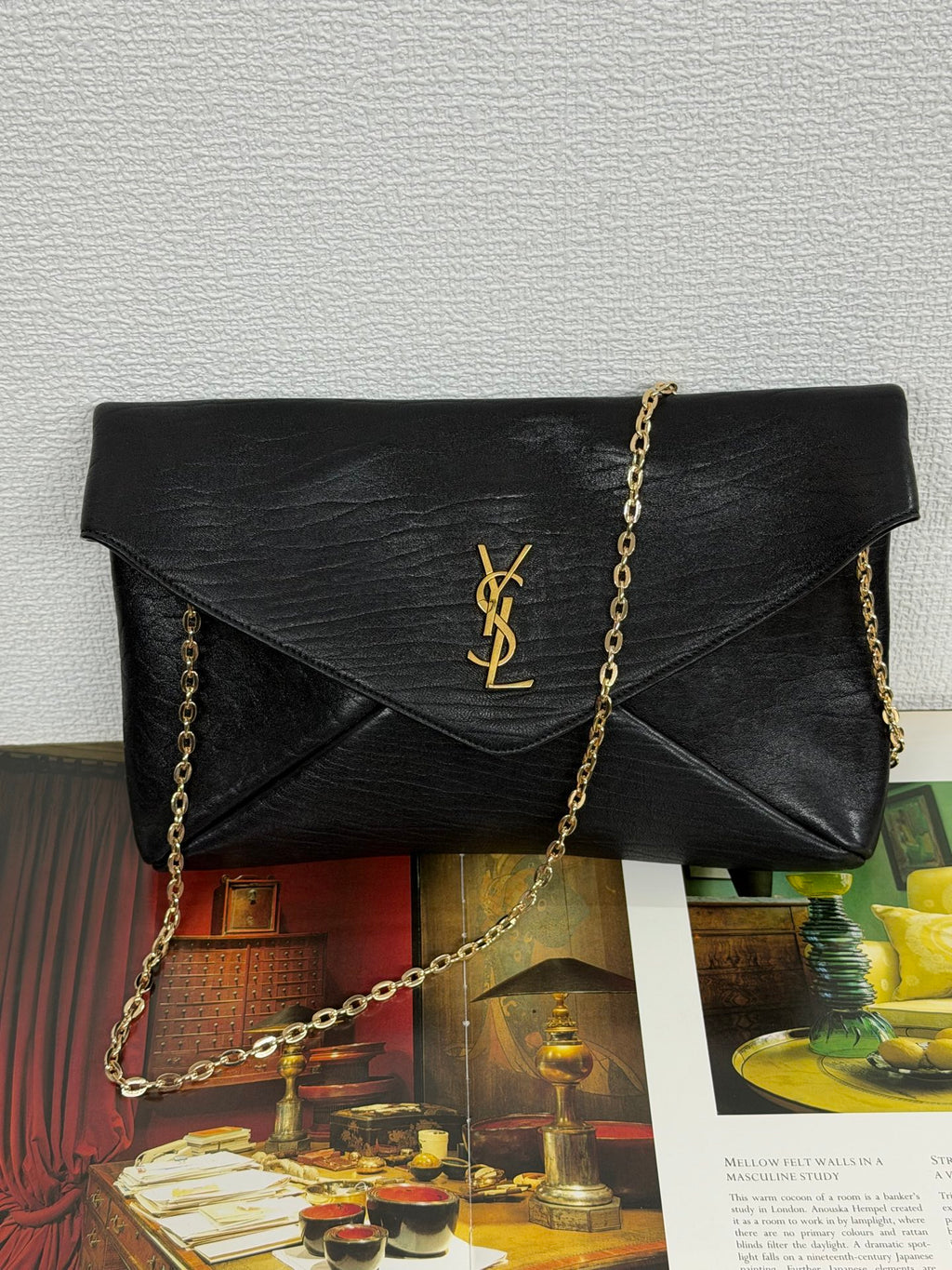 YSL Cassandre Envelope Bag, clutch bag