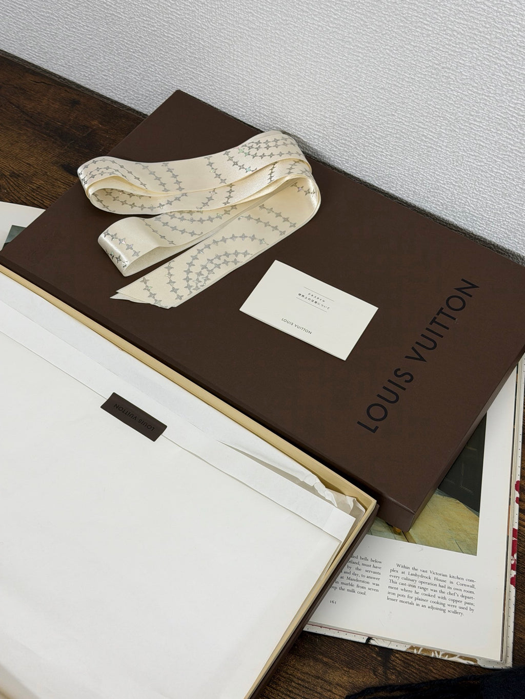 LOUIS VUITTON Cashmere Scarf