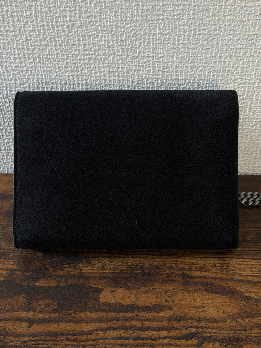 GUCCI  Dionysus Suede WOC chainbag