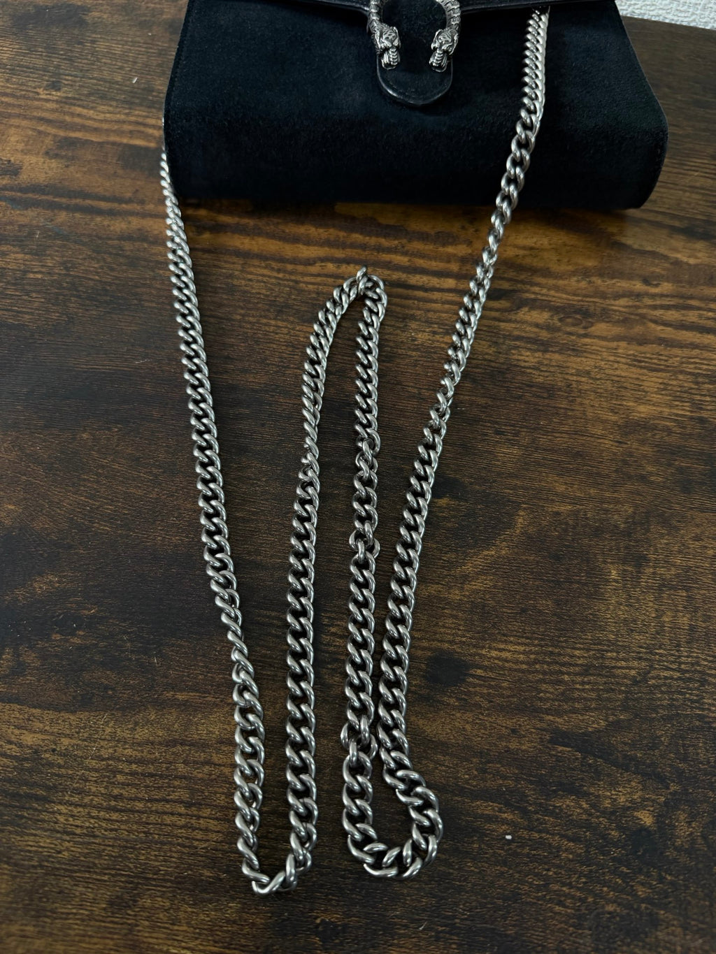 GUCCI  Dionysus Suede WOC chainbag