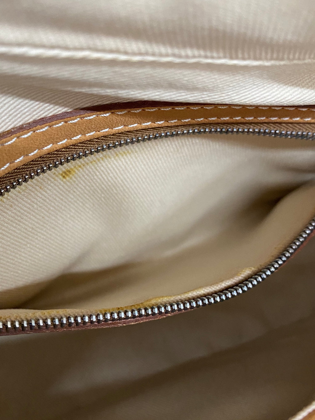 CELINE Leather Flower Hobo bag