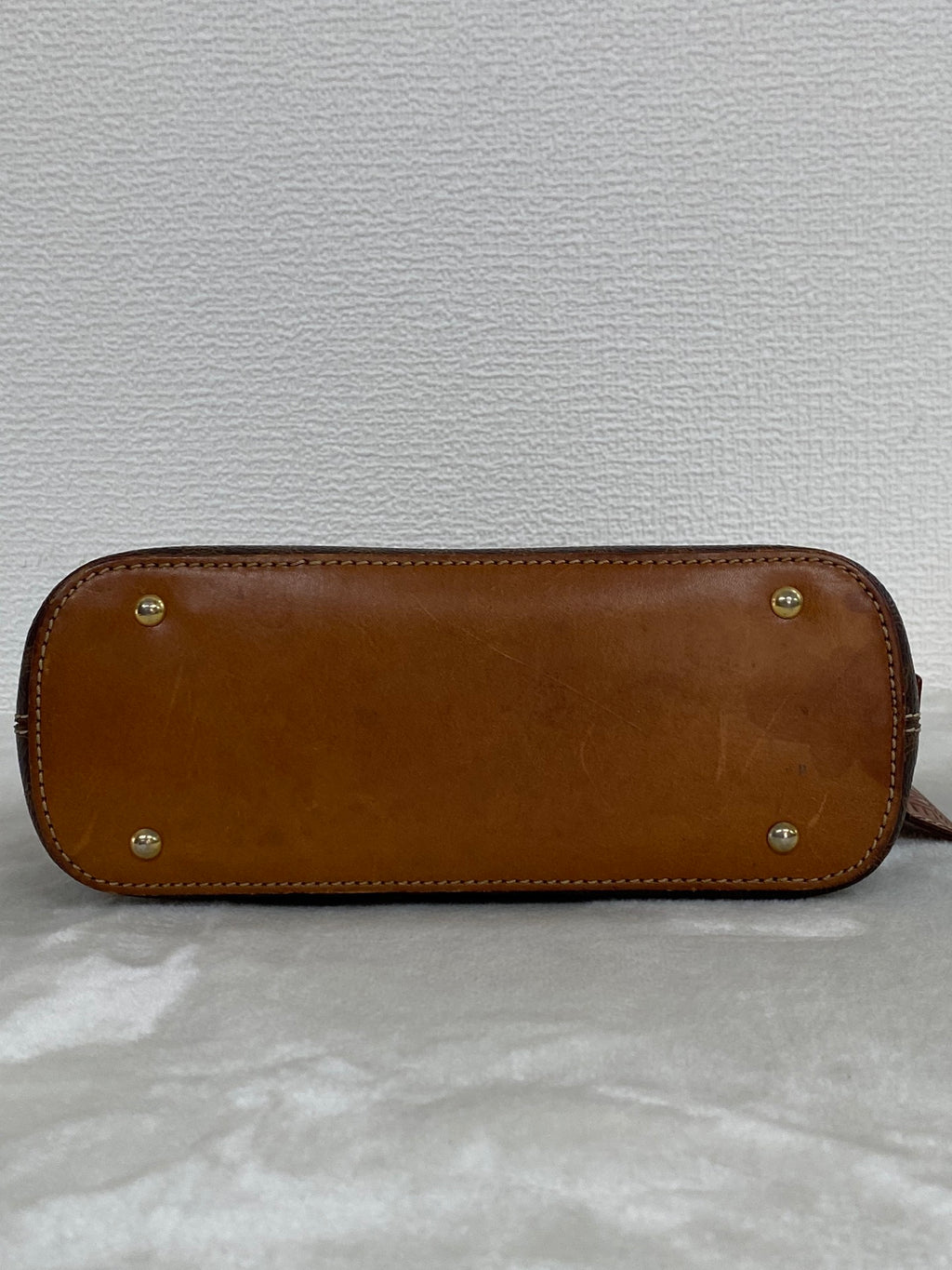 CELINE Macadam Halfmoon Handbag