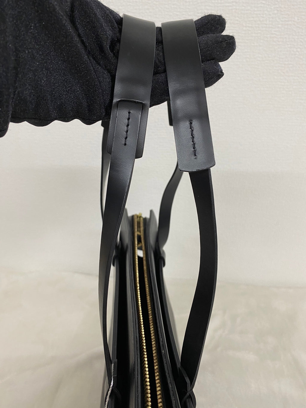 Louis Vuitton Black Genuine Leather Epi Croisette PM Shoulder Bag