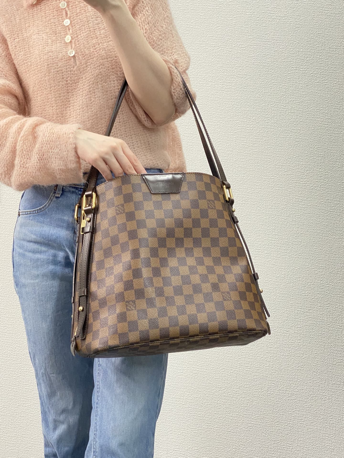 Louis Vuitton Damier Canvas Cabas Rivington Bag