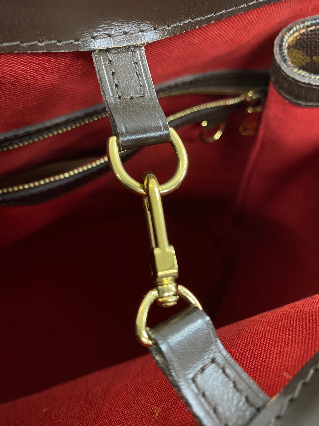 Louis Vuitton Damier Canvas Cabas Rivington Bag