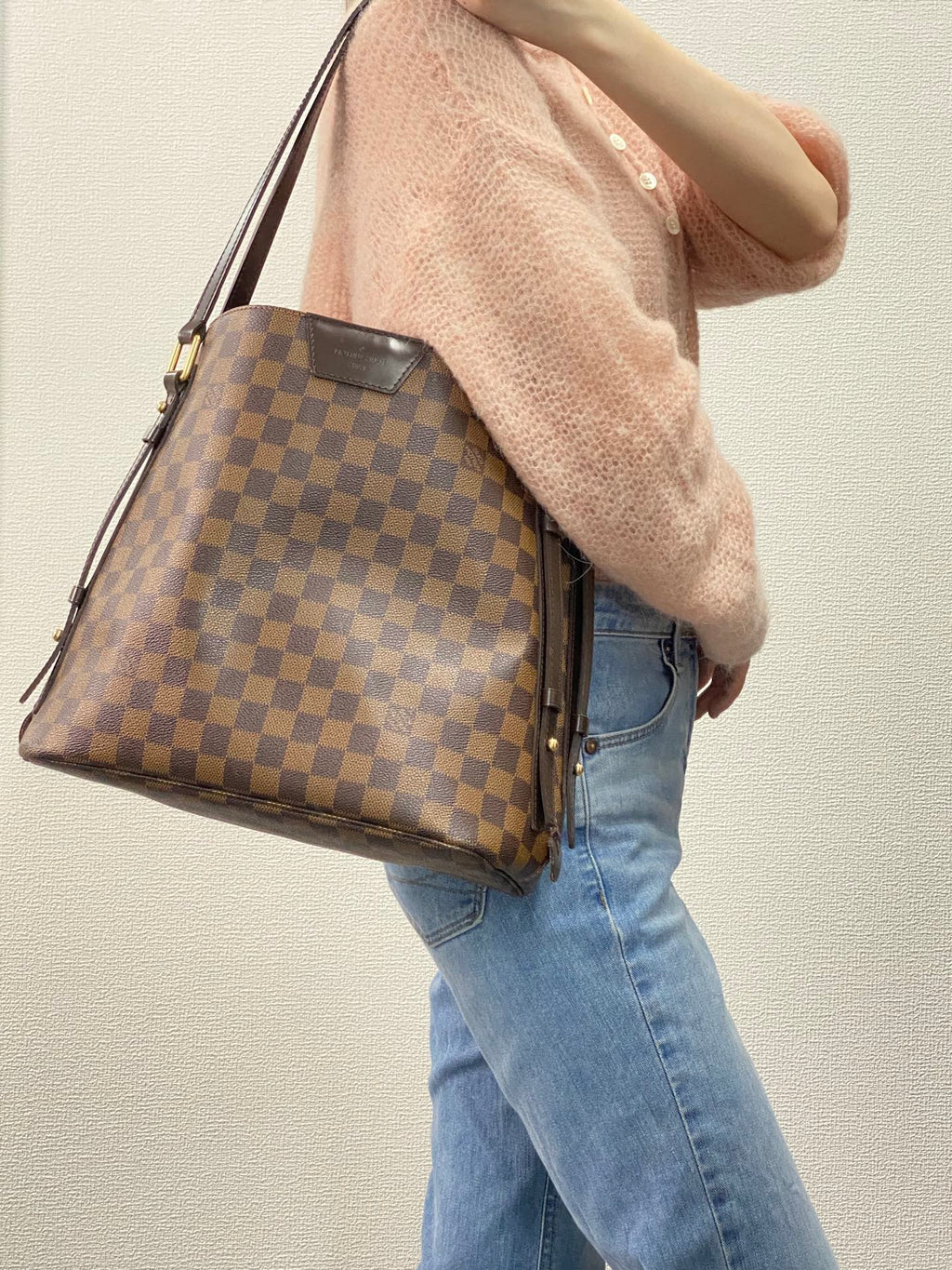 Louis Vuitton Damier Canvas Cabas Rivington Bag