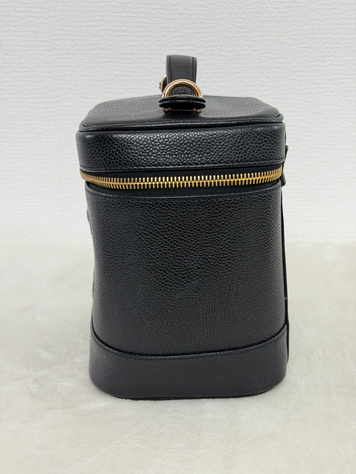 CHANEL Vertical Vanity Bag - Caviar Black