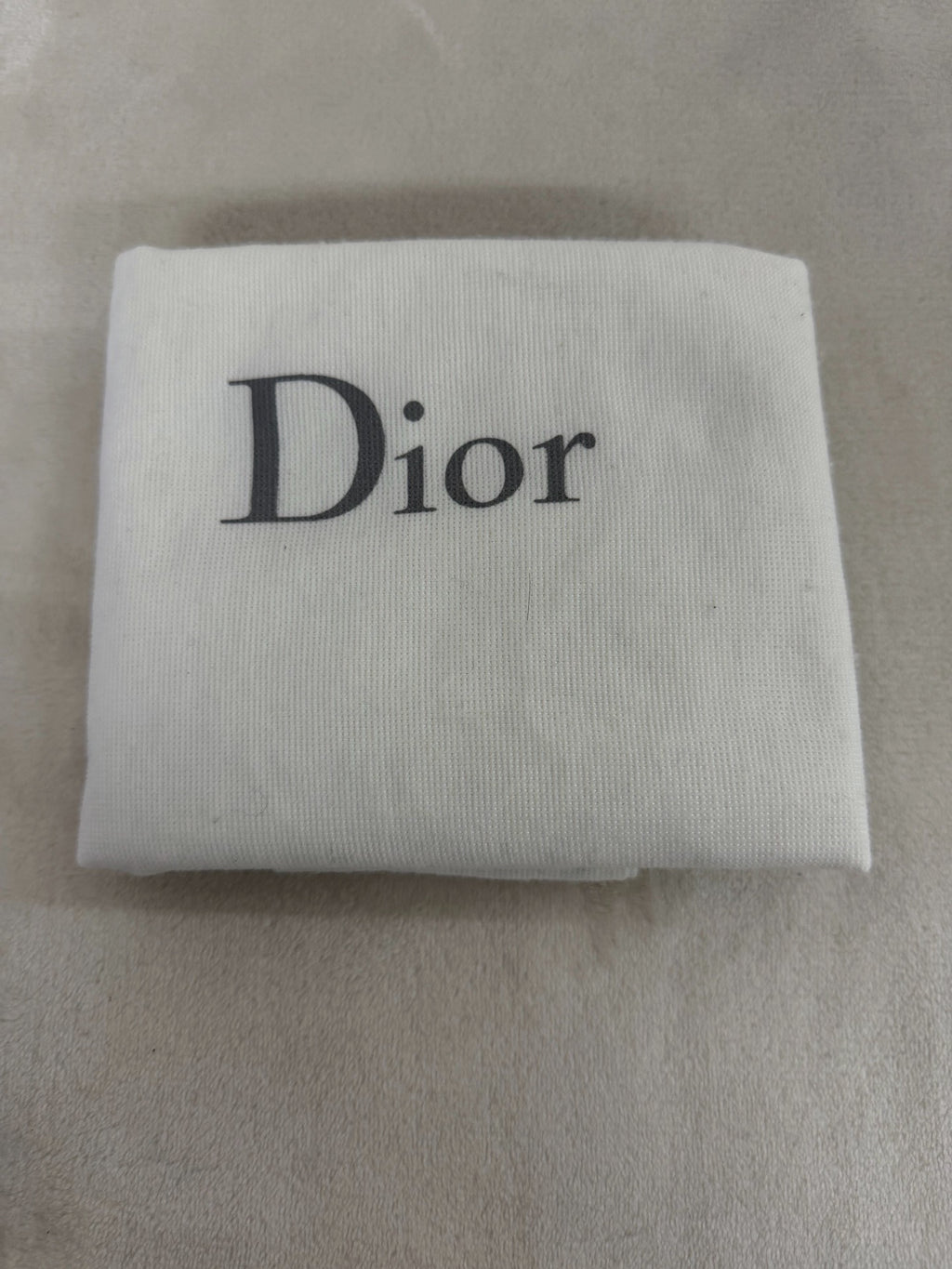 Dior Nylon Cream Shoulder Bag