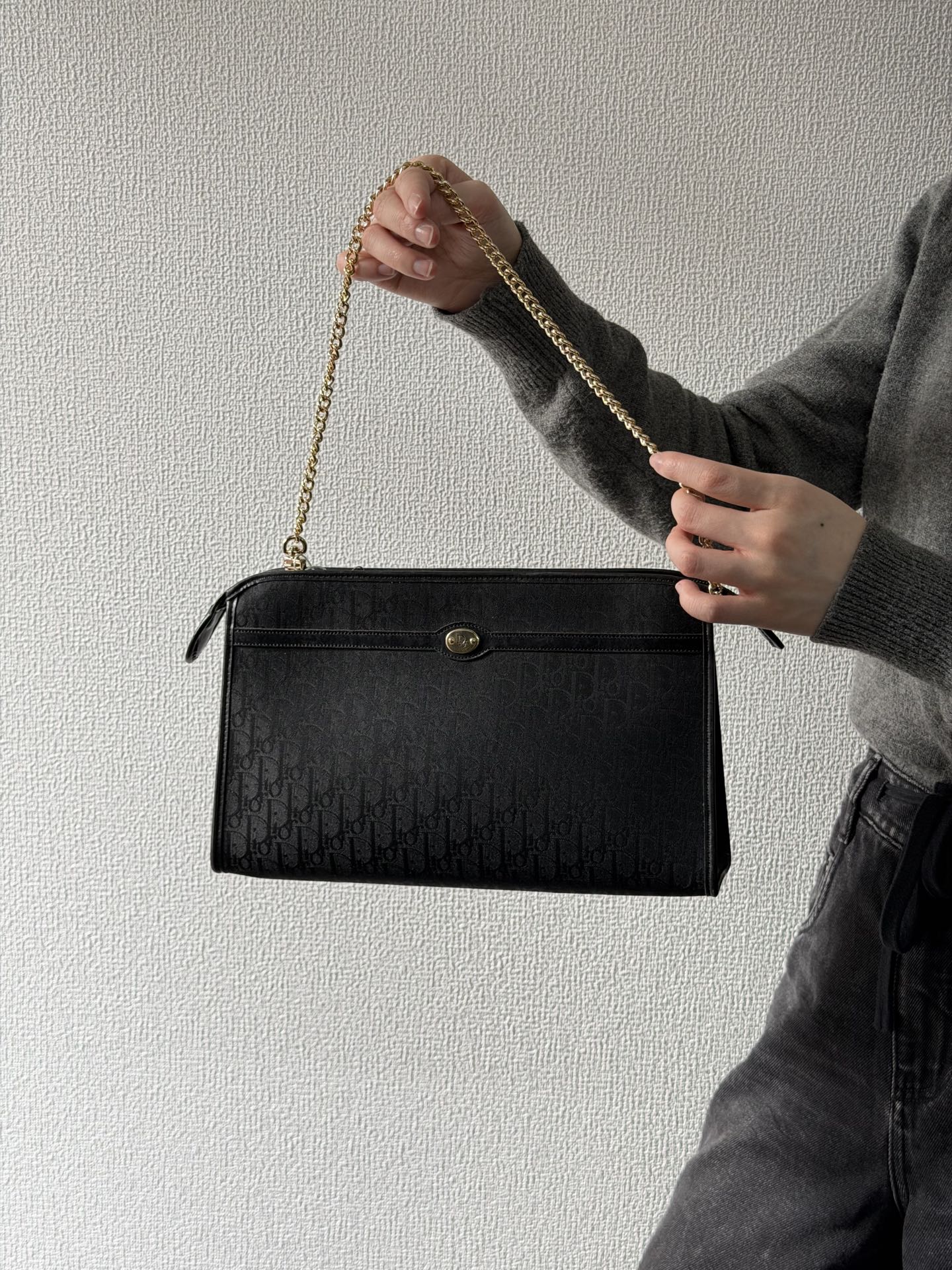Dior Leather clutch bag