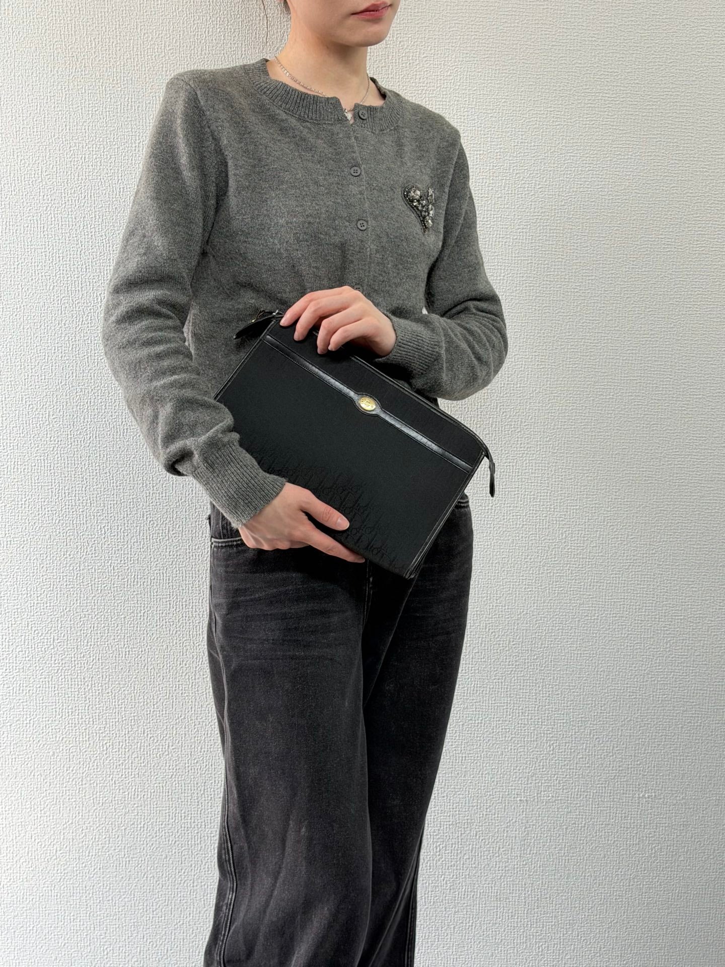 Dior Leather clutch bag