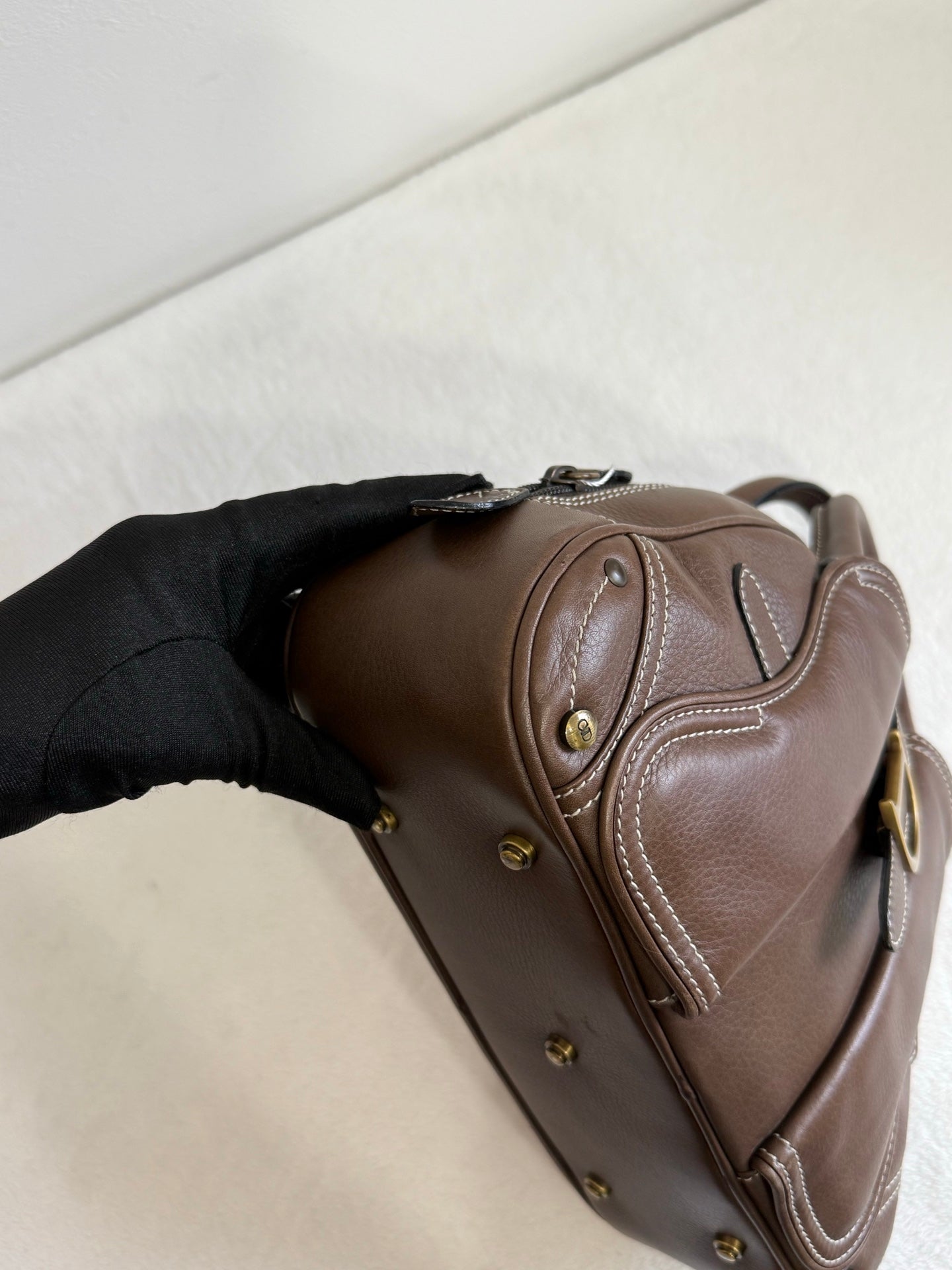 Christian Dior Double Saddle Bowler Bag
