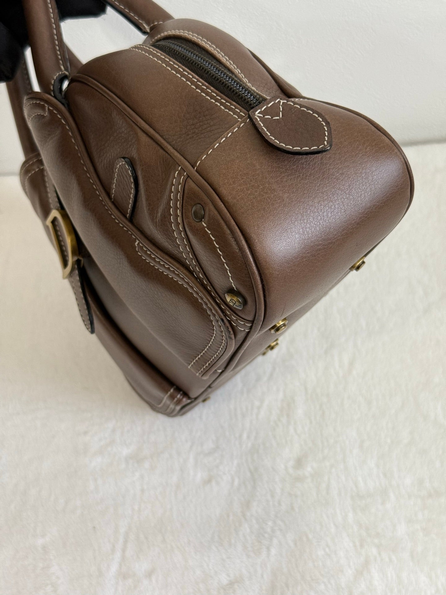 Christian Dior Double Saddle Bowler Bag