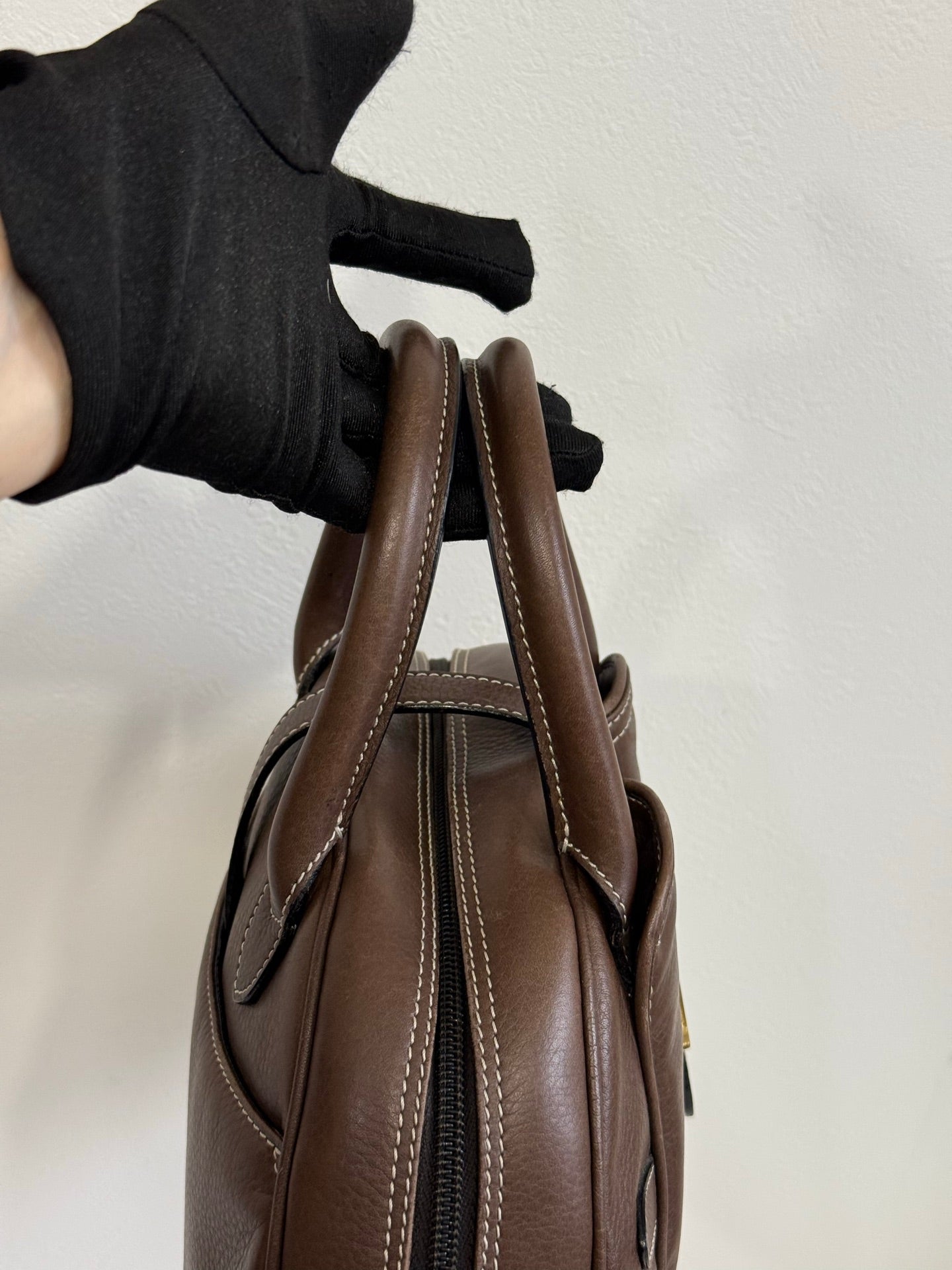 Christian Dior Double Saddle Bowler Bag