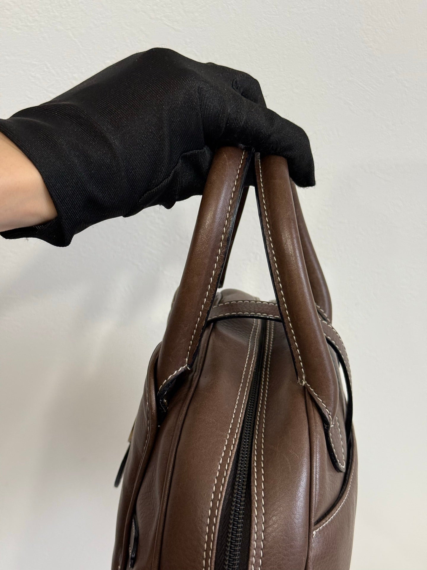 Christian Dior Double Saddle Bowler Bag