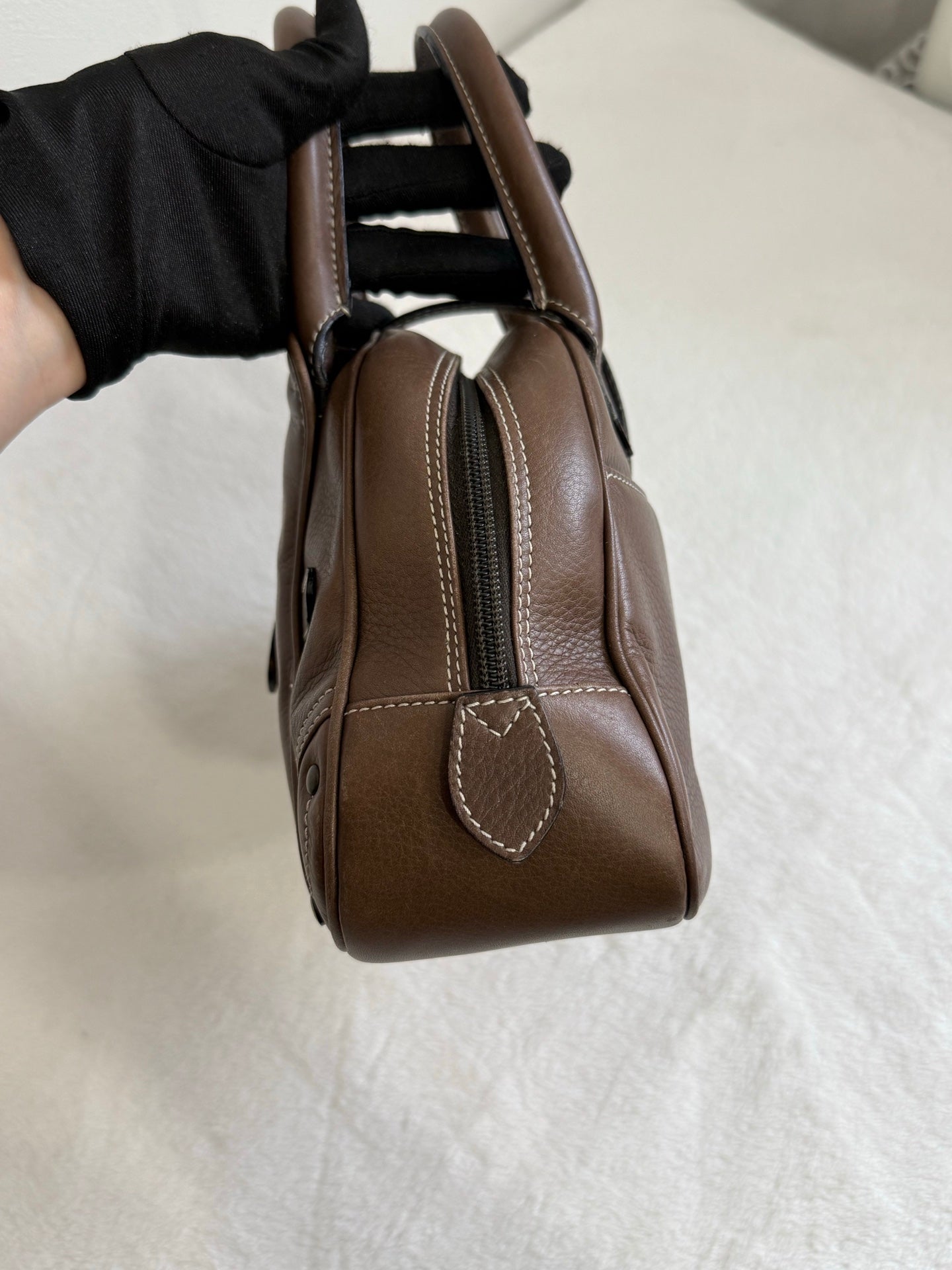 Christian Dior Double Saddle Bowler Bag
