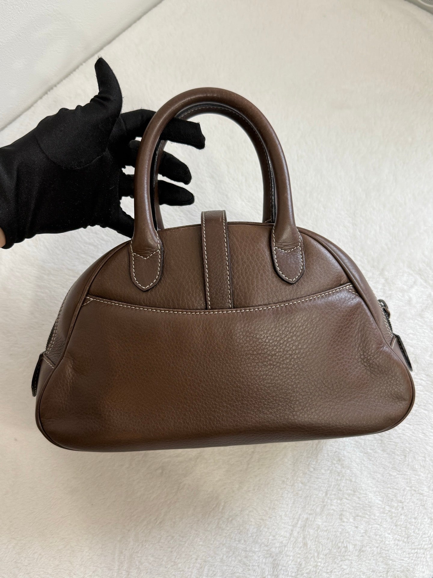 Christian Dior Double Saddle Bowler Bag
