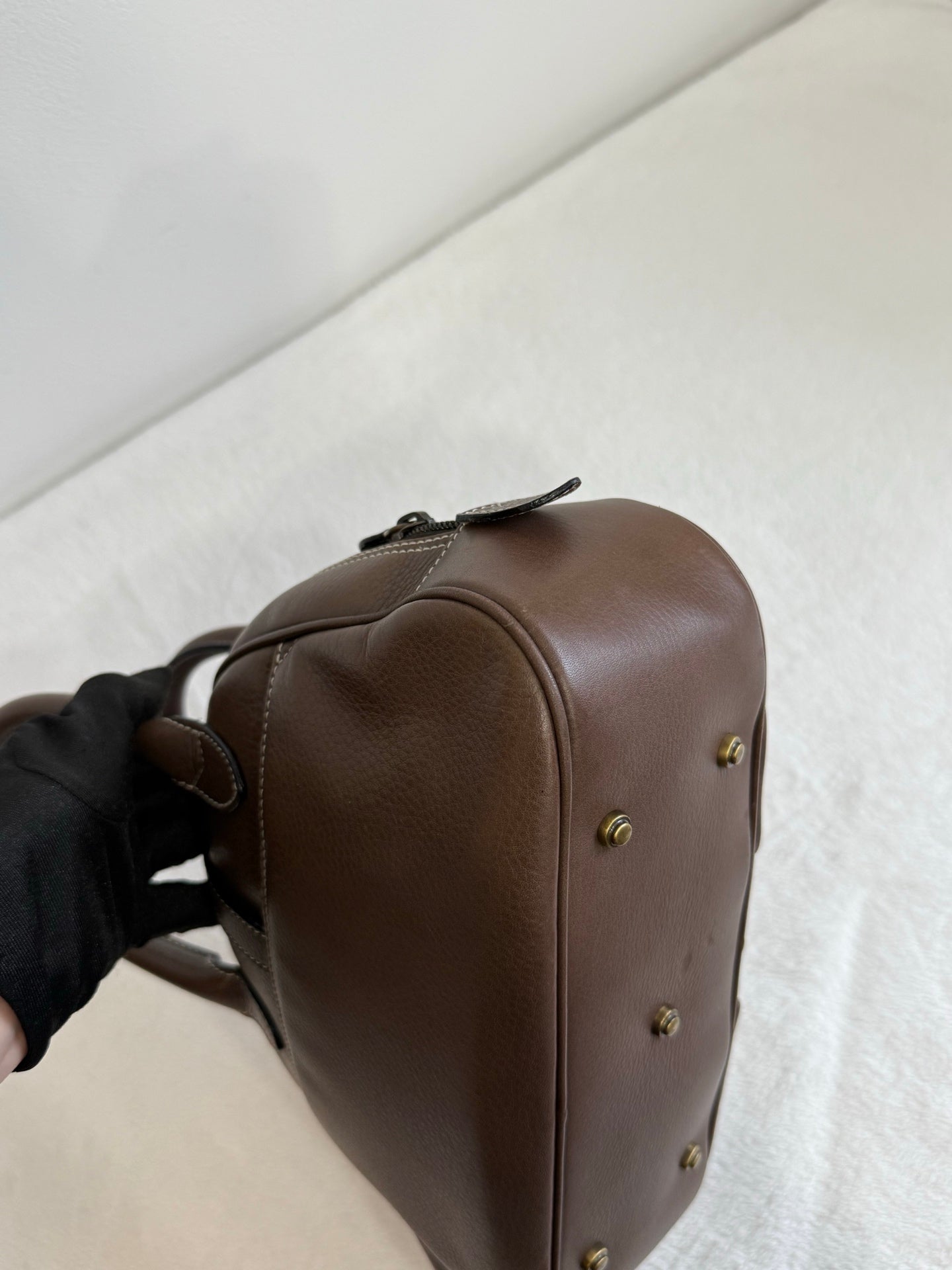 Christian Dior Double Saddle Bowler Bag