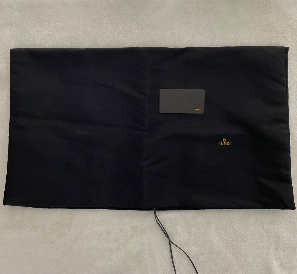 Fendi Zucchino Mama Baguette Shoulder Bag