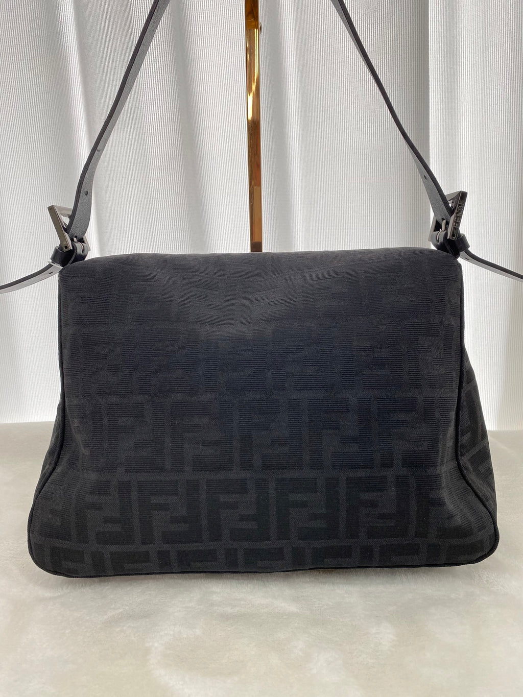 VINTAGE FENDI Mamma baguette zucca wool