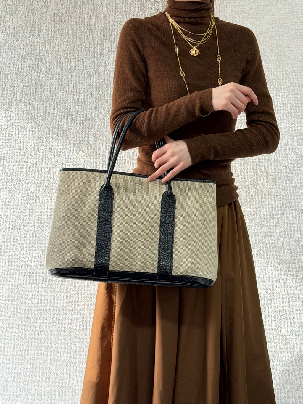 HERMES Garden Party36  Handbag