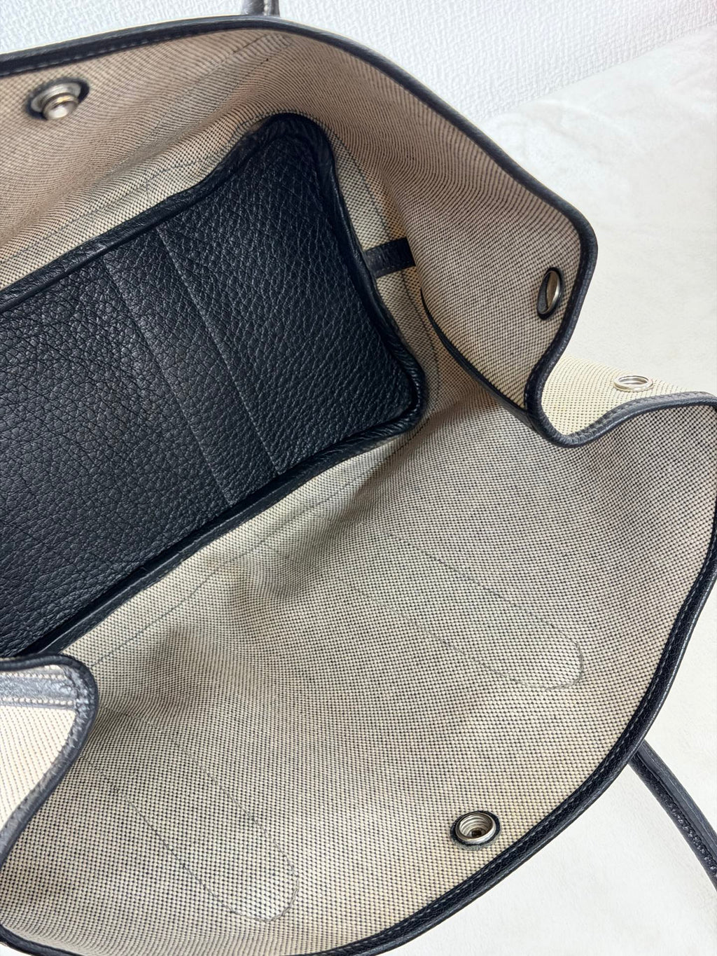 HERMES Garden Party36  Handbag