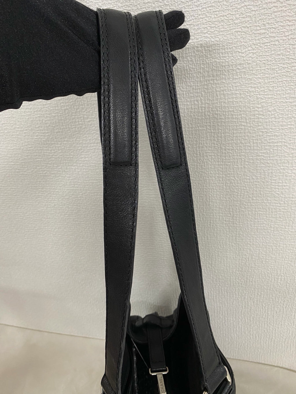 CHANEL Black-silver Totebag
