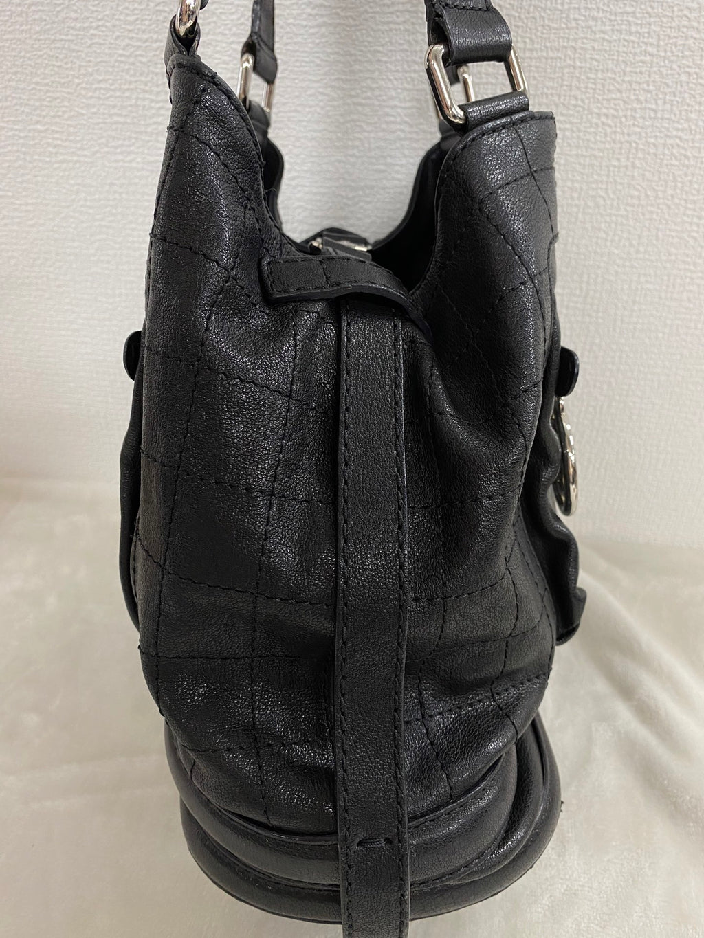 CHANEL Black-silver Totebag