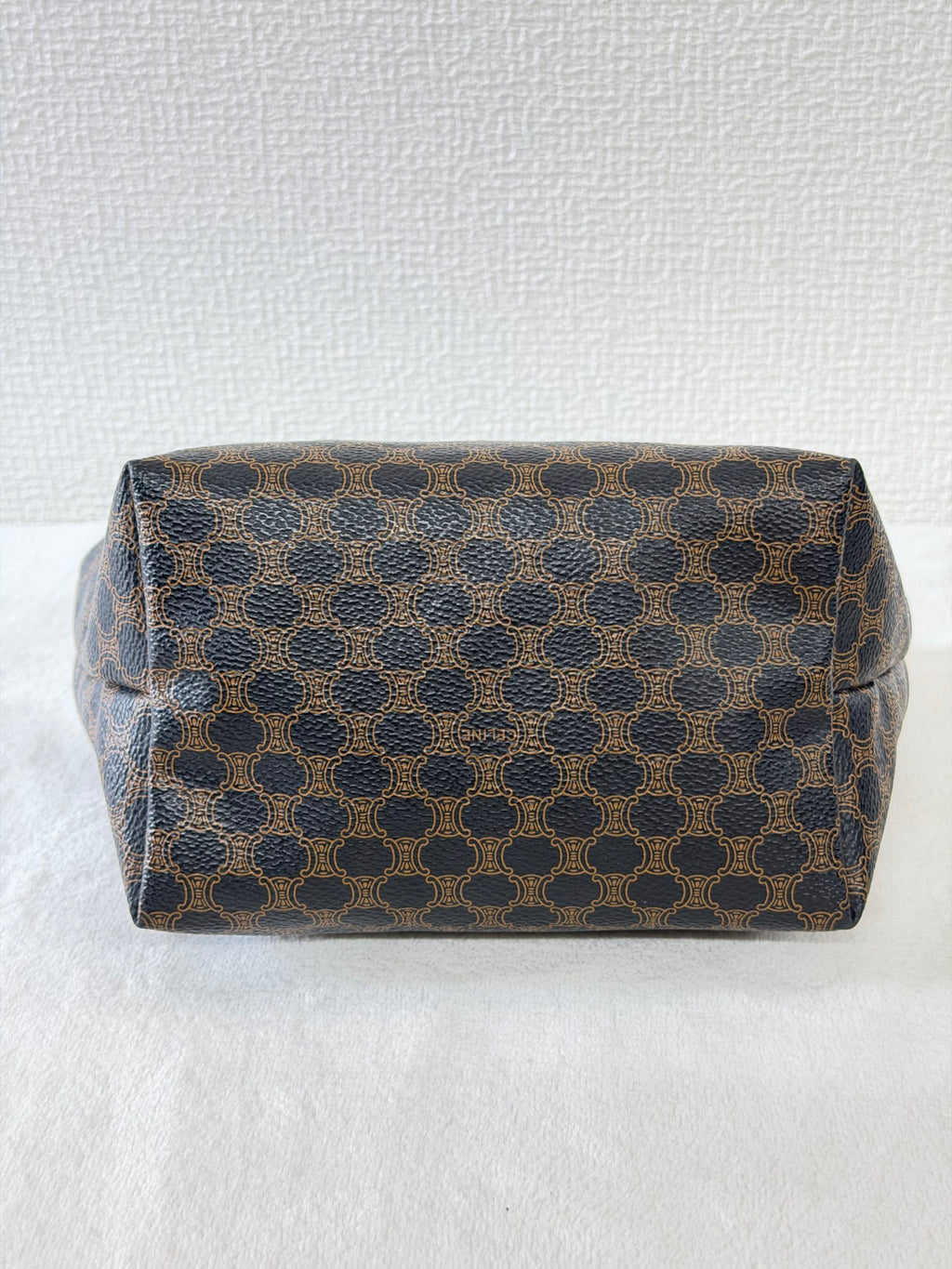 CELINE Macadam Brown Box Handbag