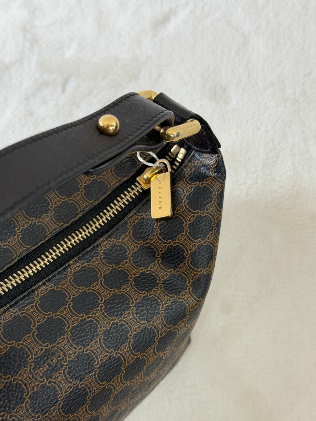 CELINE Macadam Brown Box Handbag