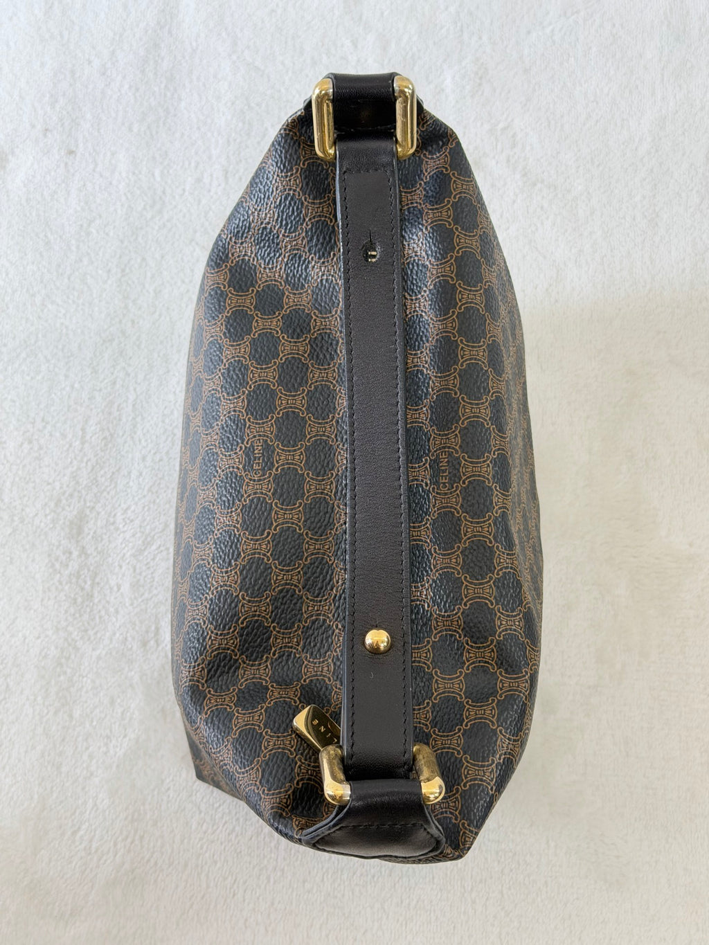CELINE Macadam Brown Box Handbag