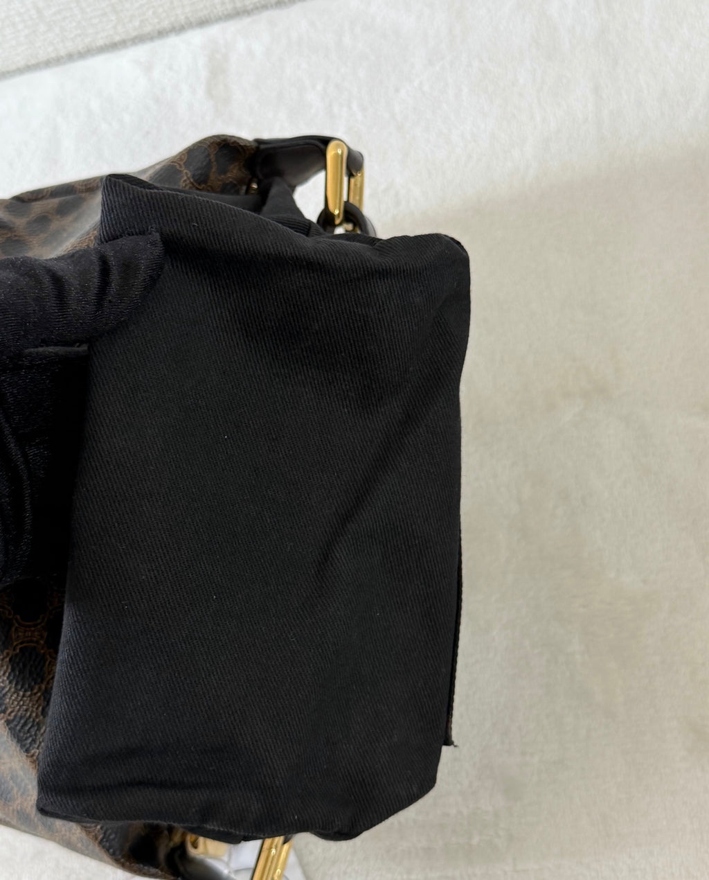 CELINE Macadam Brown Box Handbag