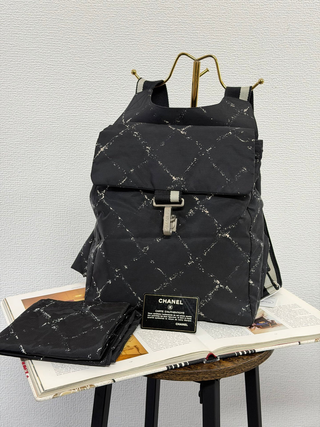 Chanel Travelline Nylon Backpack