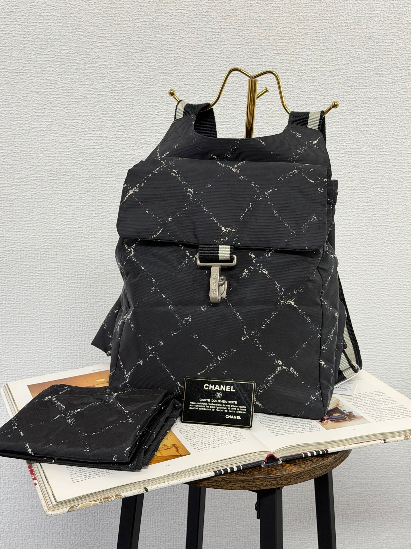Chanel Travelline Nylon Backpack