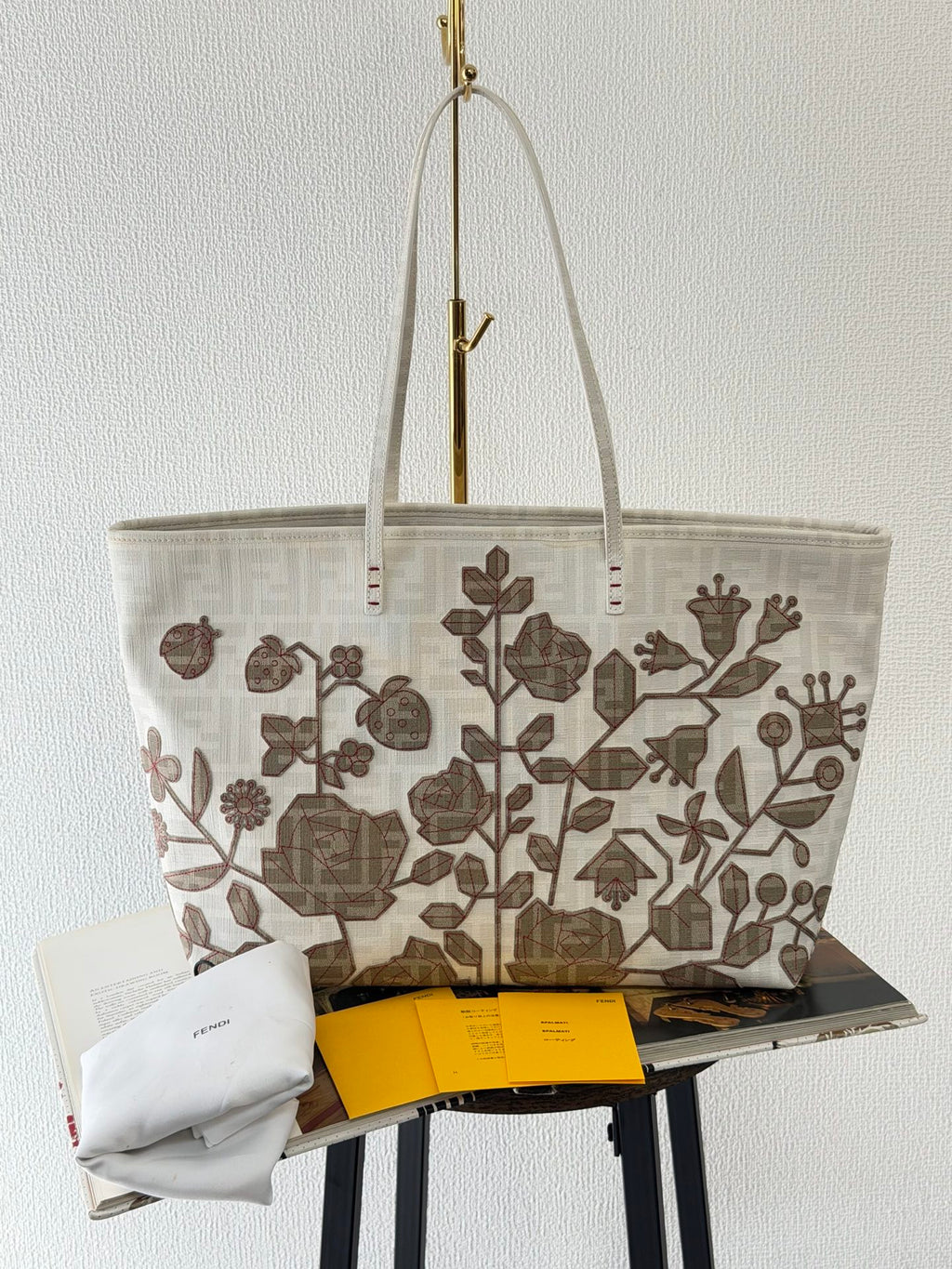 FENDI Flower Totebag