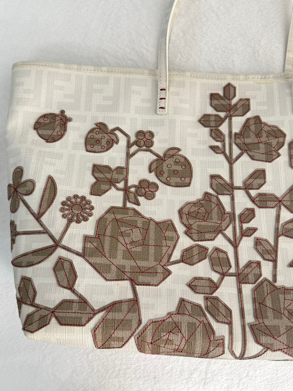 FENDI Flower Totebag