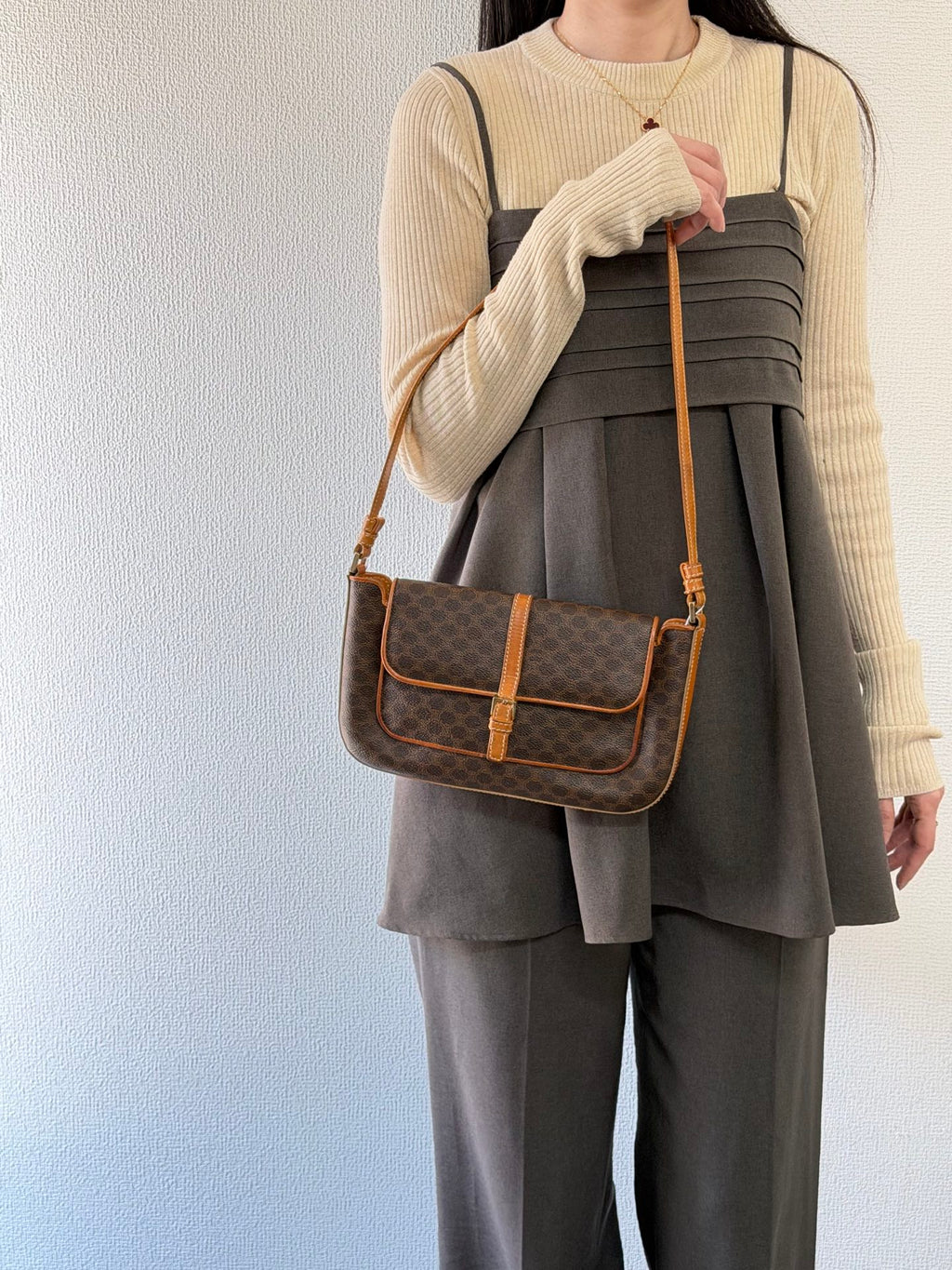 CELINE Macadam Clutch Shoulderbag