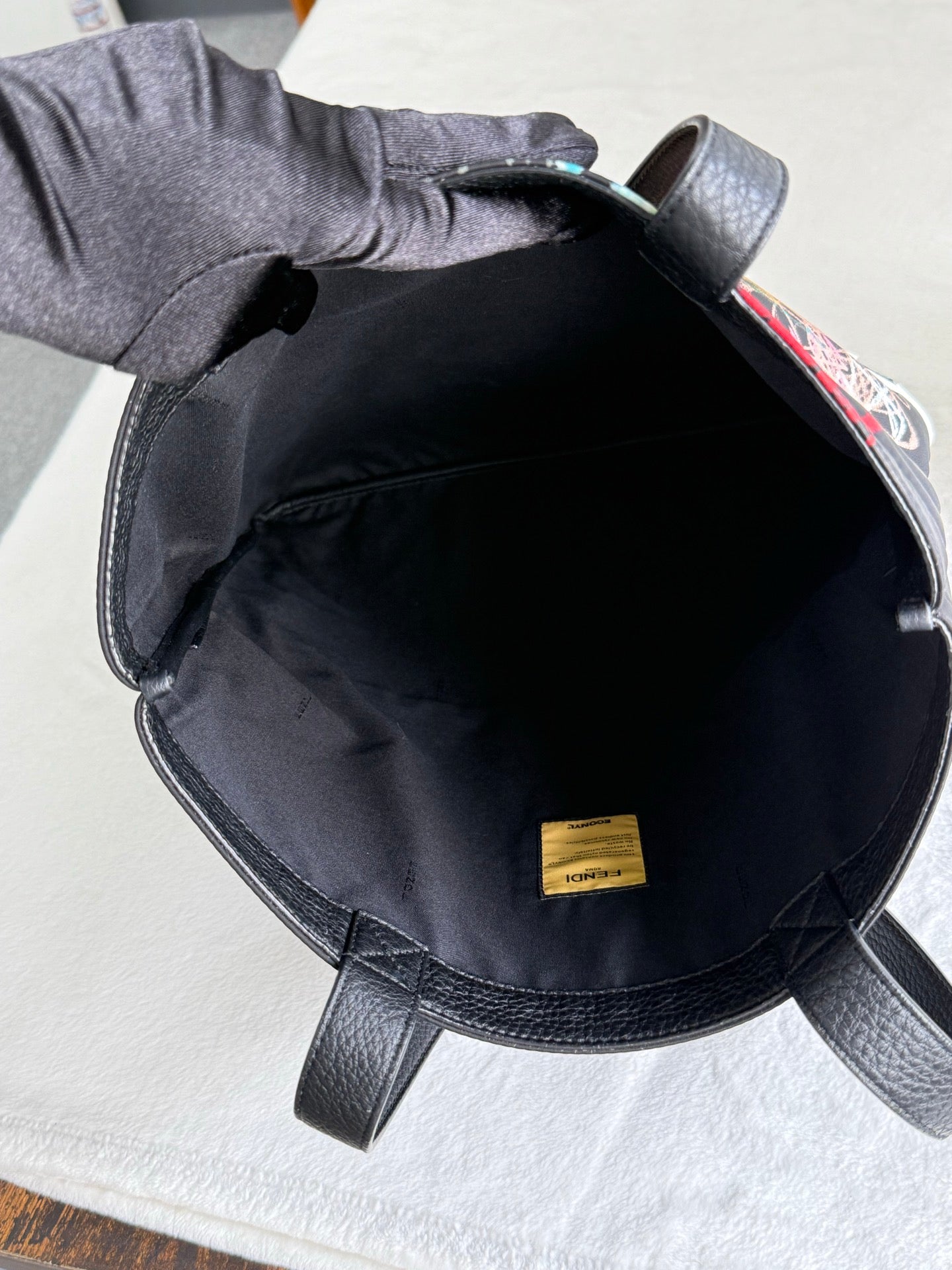 FENDI Noel Fielding Collaboration Totebag