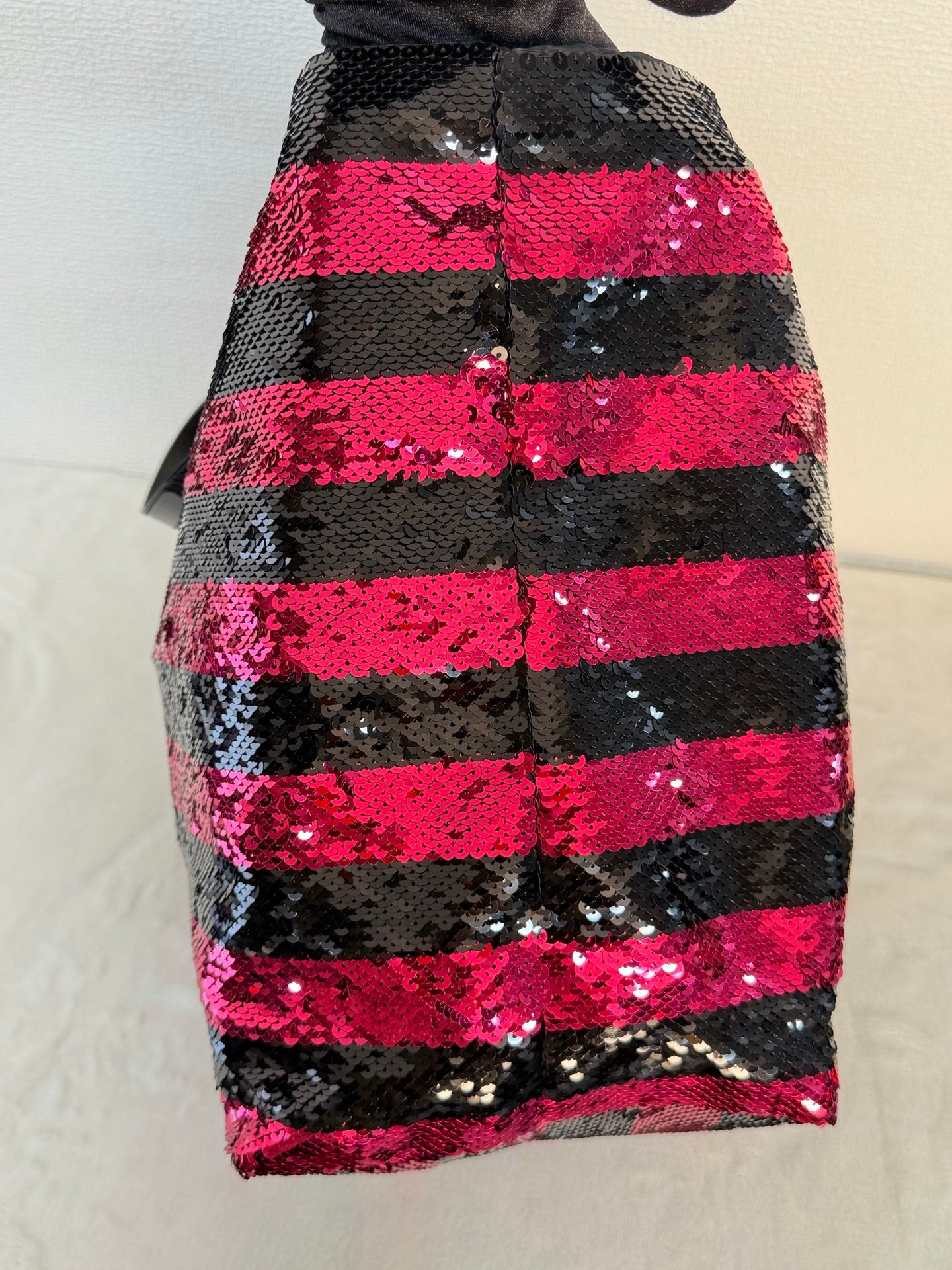 PRADA Sequin Stripe  Totebag