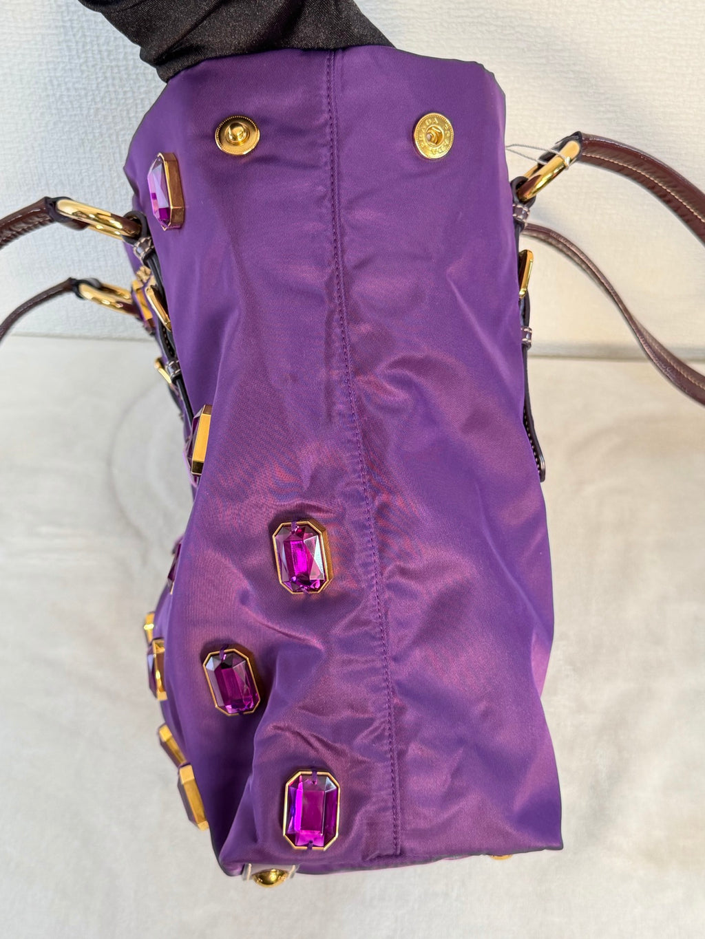 PRADA Bijou Tessuto  Nylon Totebag