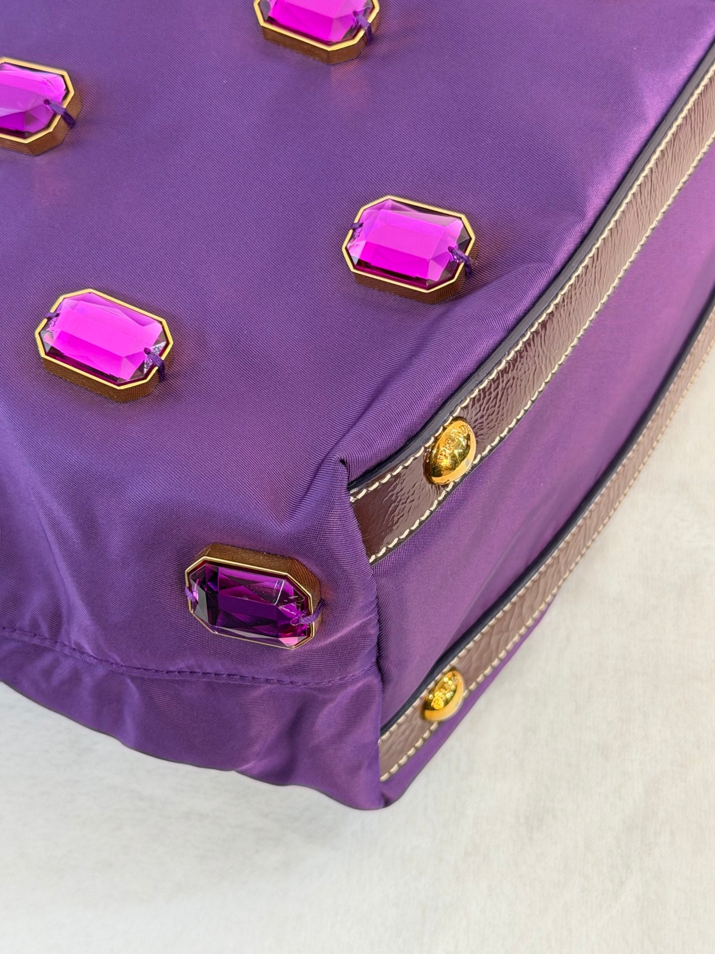 PRADA Bijou Tessuto  Nylon Totebag