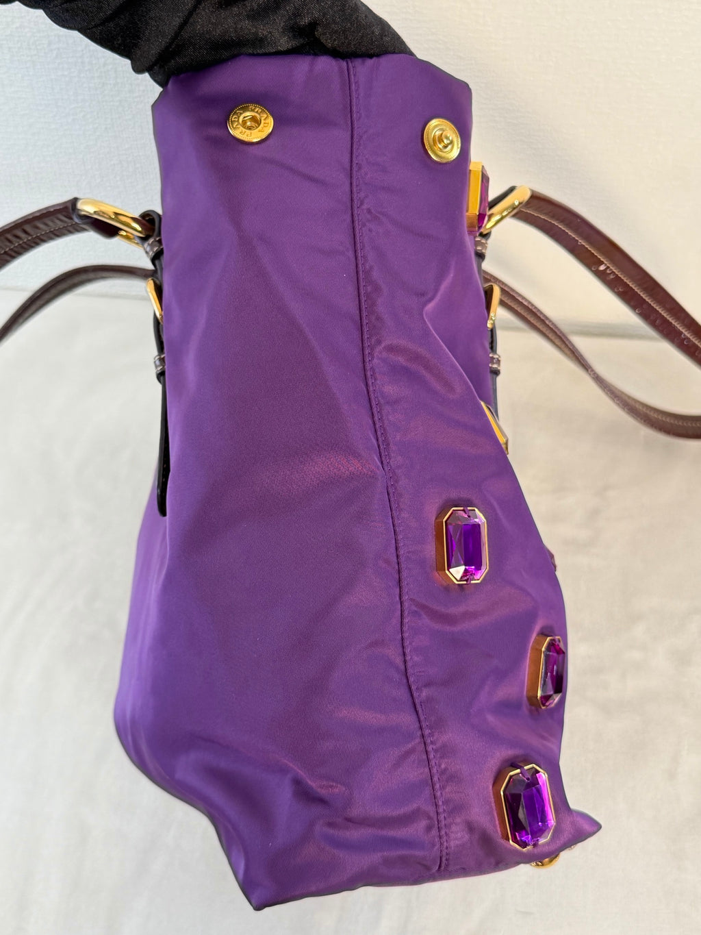PRADA Bijou Tessuto  Nylon Totebag