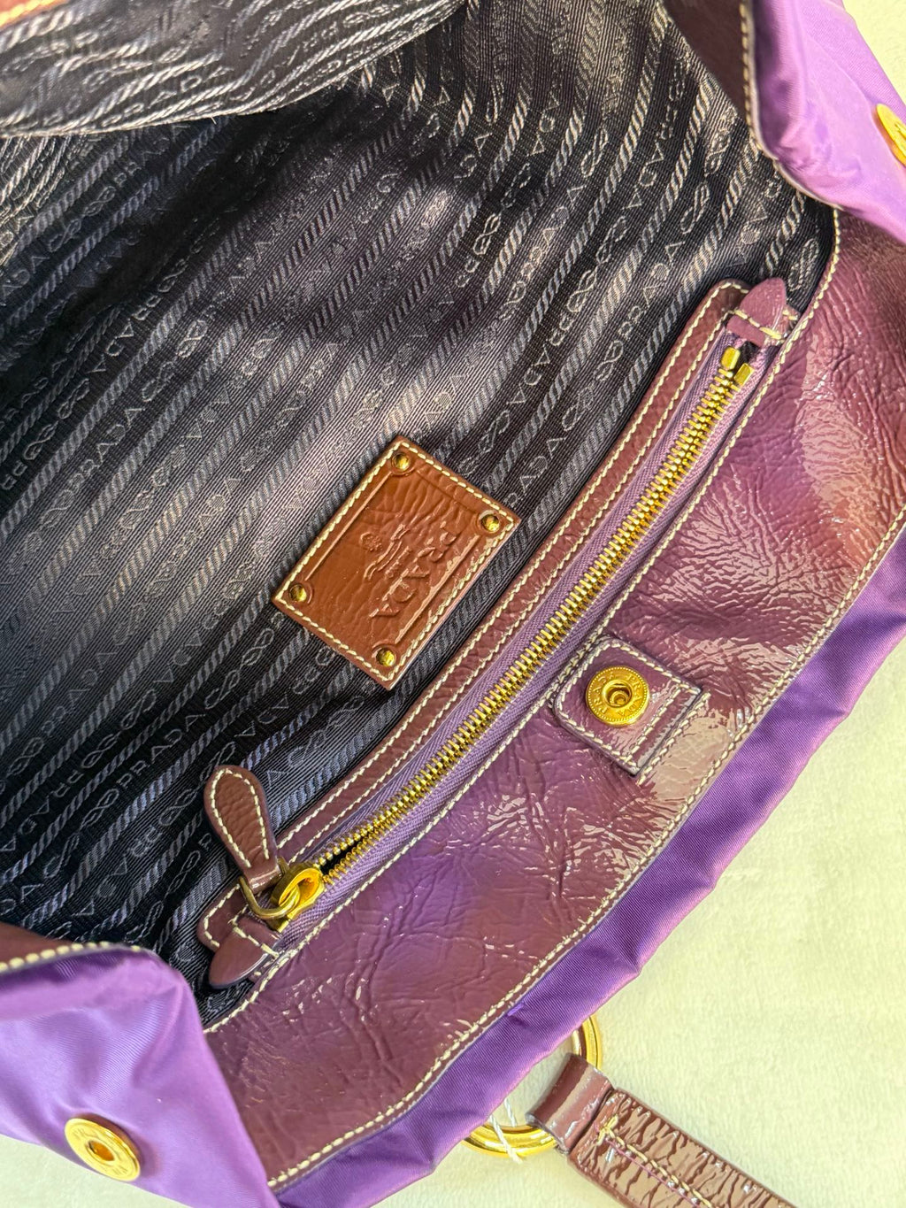 PRADA Bijou Tessuto  Nylon Totebag