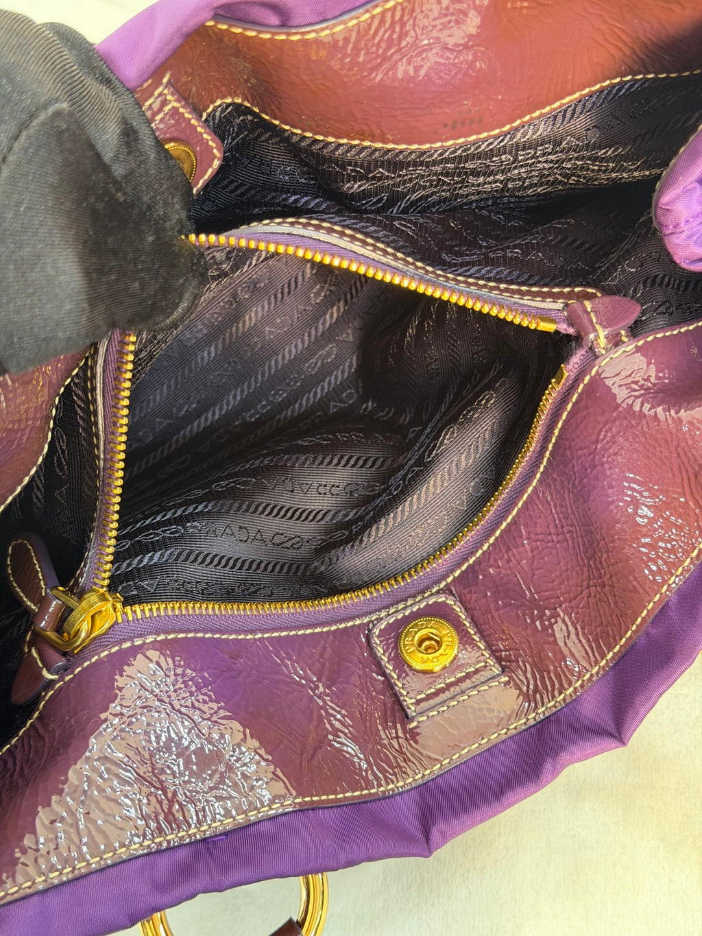 PRADA Bijou Tessuto  Nylon Totebag