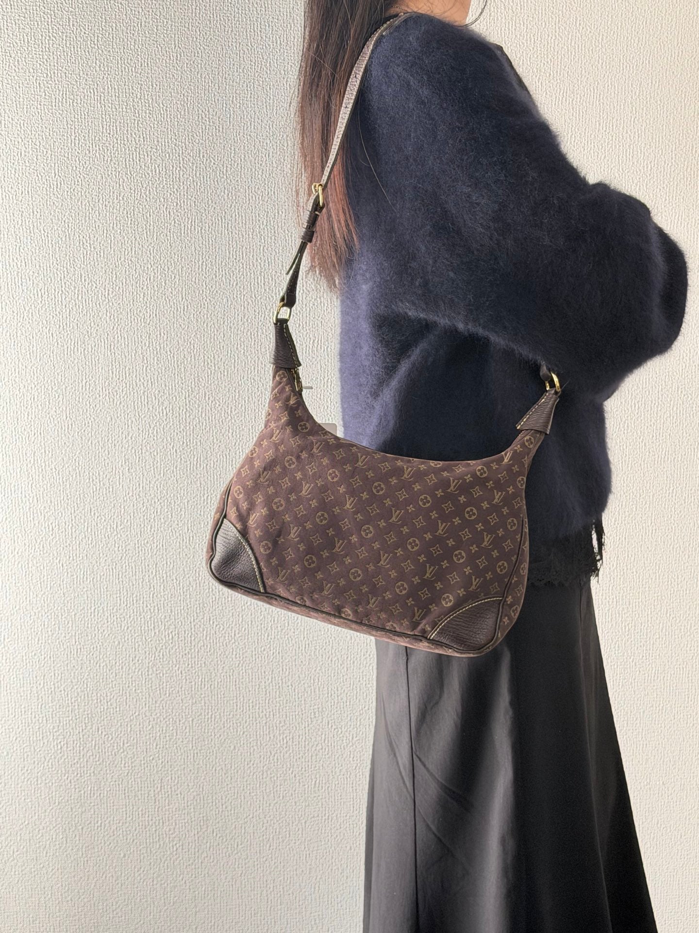 LOUIS VUITTON Monogram Denim Shoulderbag