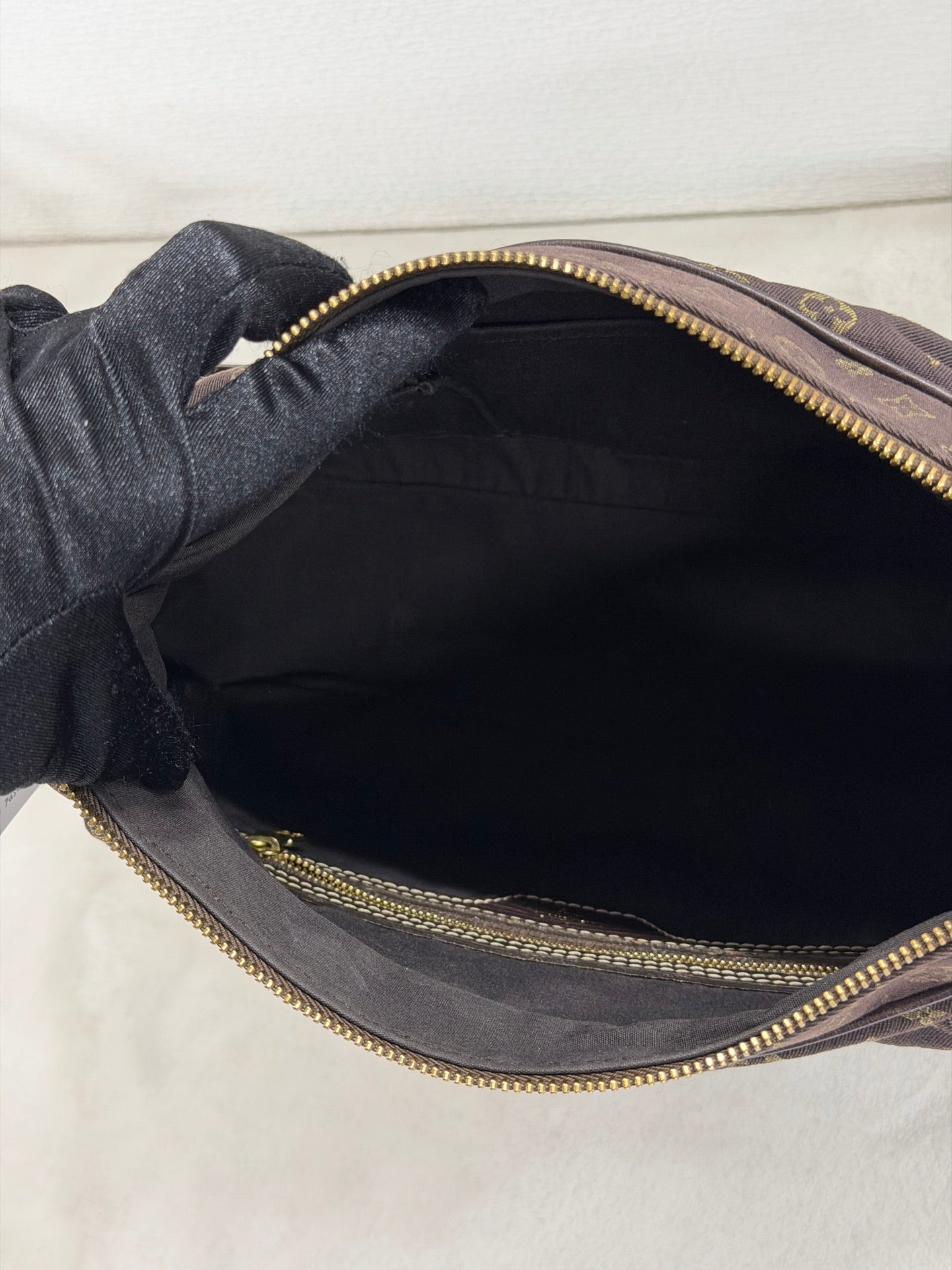 LOUIS VUITTON Monogram Denim Shoulderbag