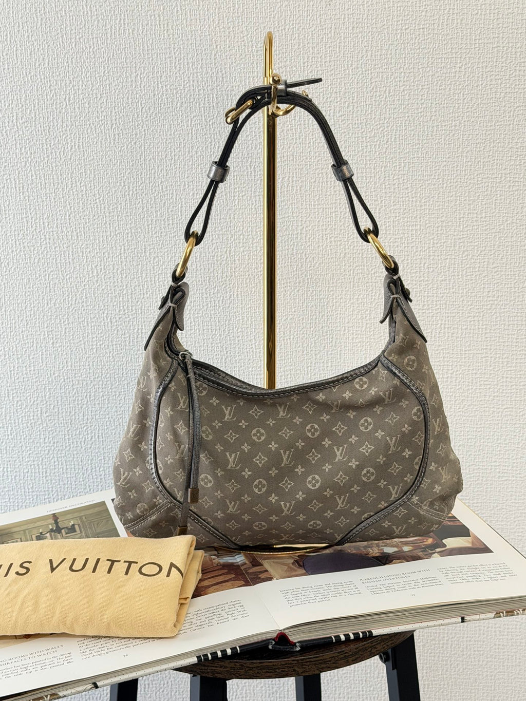 LOUIS VUITTON Monogram Denim Hobobag