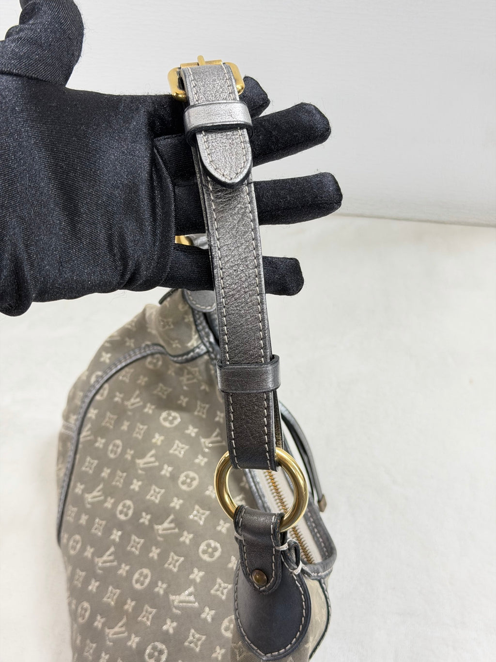 LOUIS VUITTON Monogram Denim Hobobag