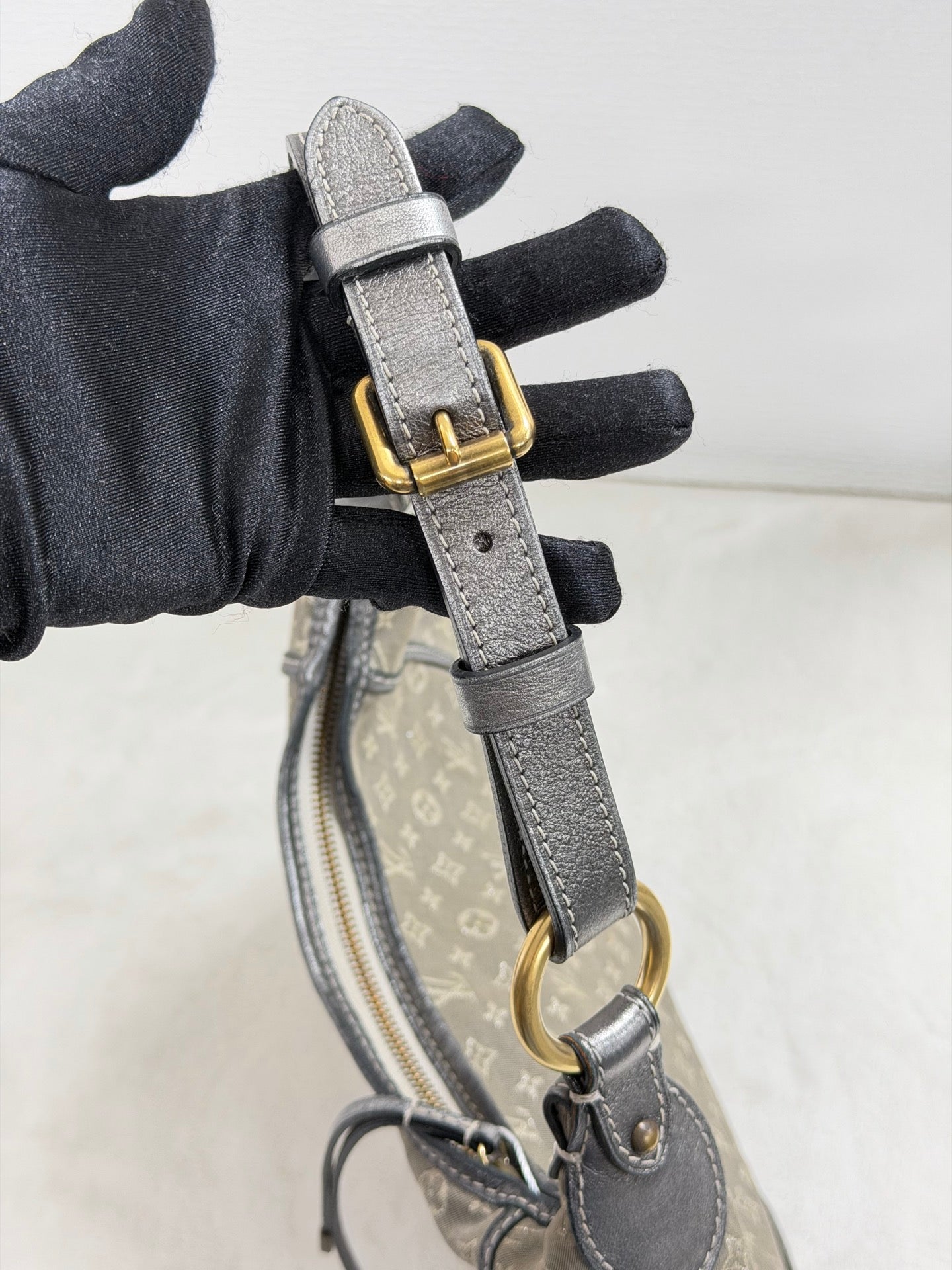LOUIS VUITTON Monogram Denim Hobobag